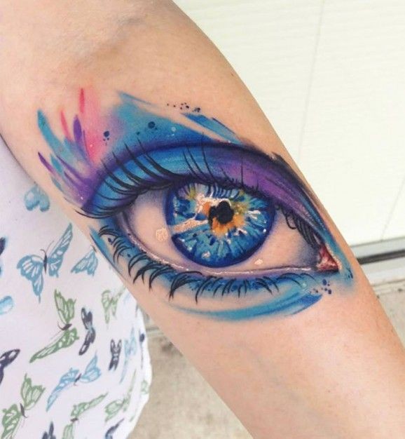 sch 246 nes aquarell auge tattoo von mike schultz sch 246 nes aquarell auge tattoo von mike schultz